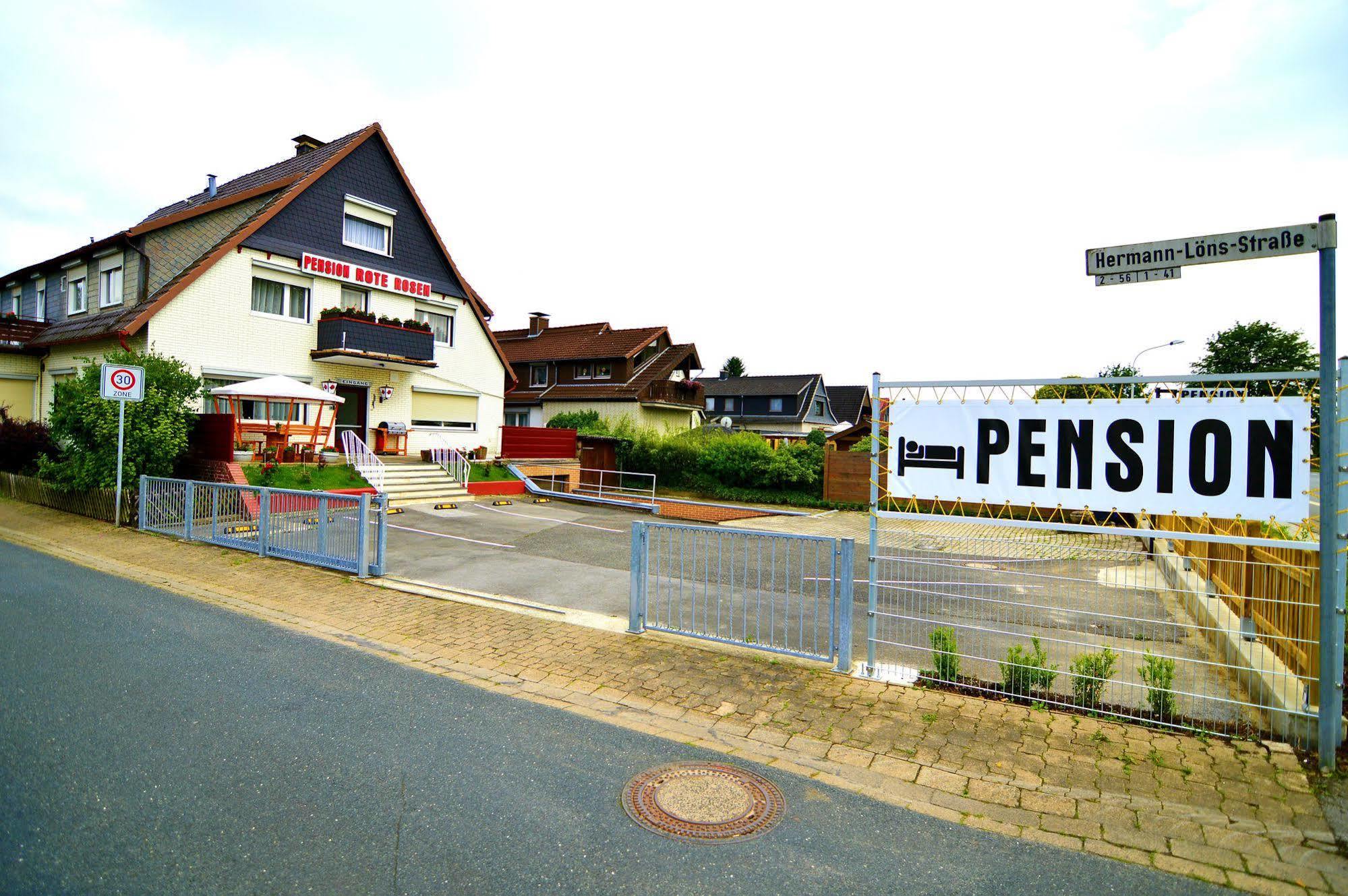 Pension Rote Rosen Seesen Exterior foto